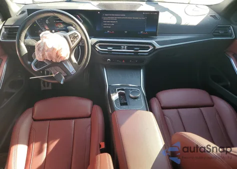 2023 BMW 330I z USA, uszkodzony, nr VIN 3MW69FF08P8C99051